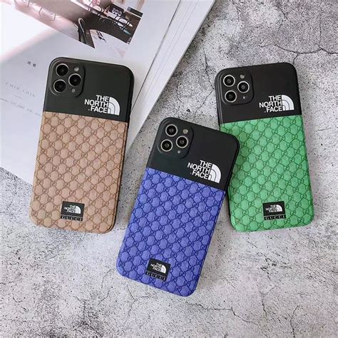 gucci north face iphone case|Gucci iPhone cases for men.